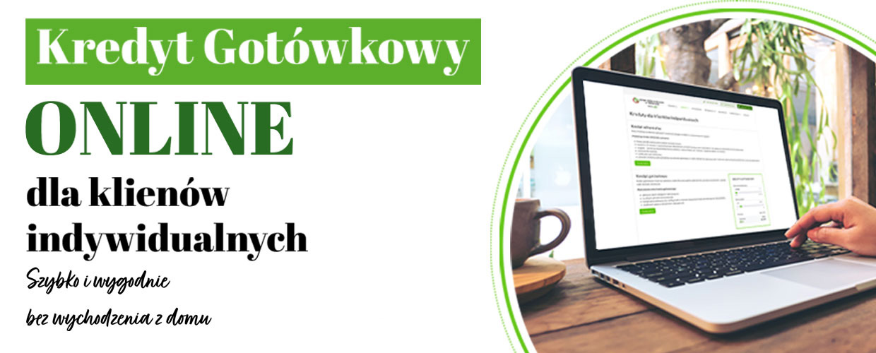 Kredyt got&oacute;wkowy Online